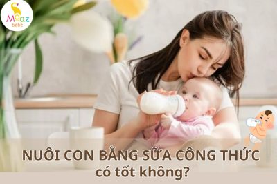 nuôi con bằng sữa công thức