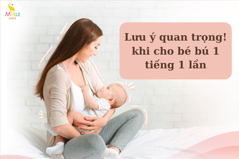 Khi nào cần lo lắng về tần xuất bú của trẻ