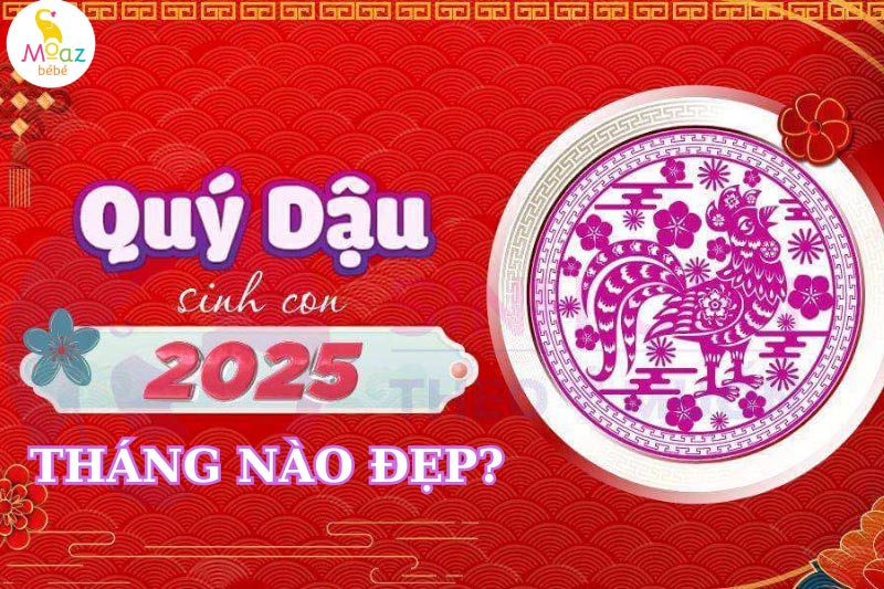 Tuổi 1993 sinh con năm 2025 tháng nào đẹp?