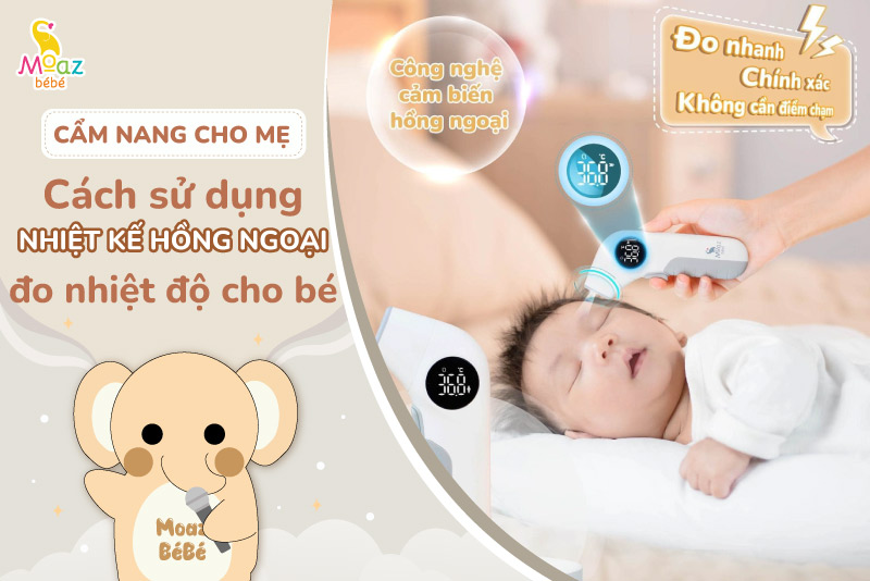 cách sử dụng nhiệt kế hồng ngoại