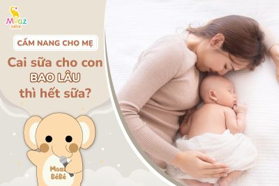 Cai sữa bao lâu thì hết sữa hoàn toàn?