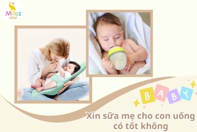 Xin sữa mẹ cho con uống có tốt không? 