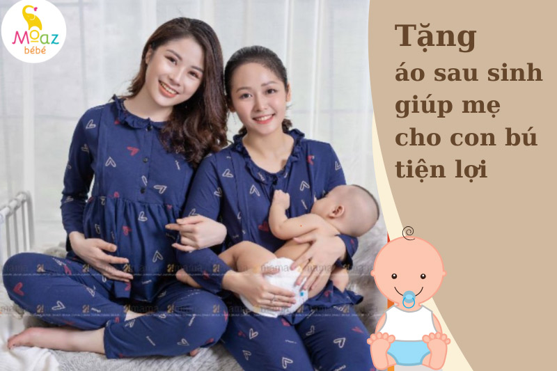 tặng quần áo cho mẹ sau sinh là món quà ý nghĩa