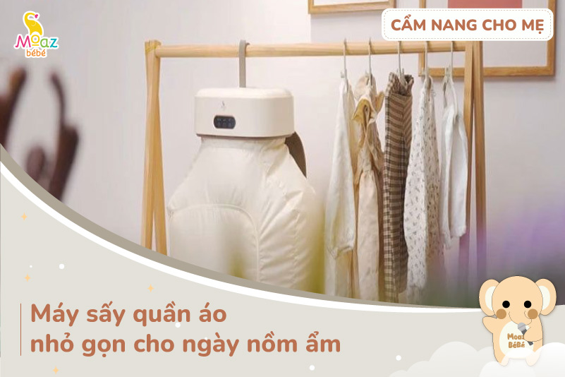 máy sấy quần áo nhỏ gọn