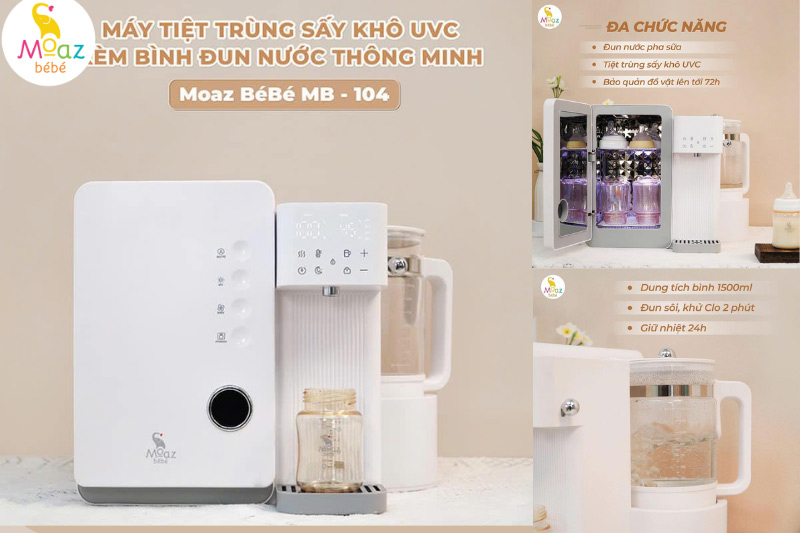 tặng máy tiệt trùng cho bé đầy tháng