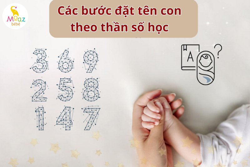 Các bước đặt tên con theo thần số học