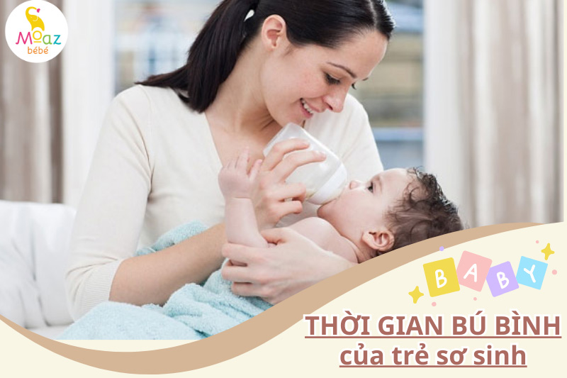 Các yếu tố ảnh hưởng đến thời gian bú bình của trẻ