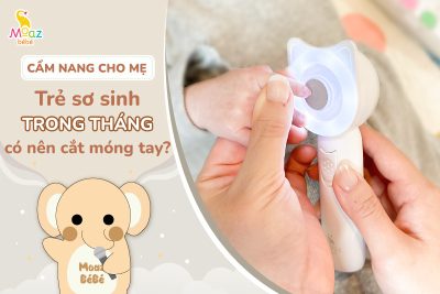 Trẻ sơ sinh trong tháng có nên cắt móng tay không?