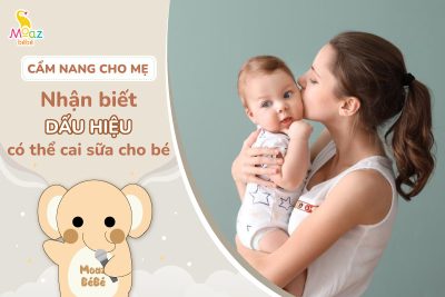 9 dấu hiệu cho thấy mẹ có thể cai sữa cho bé