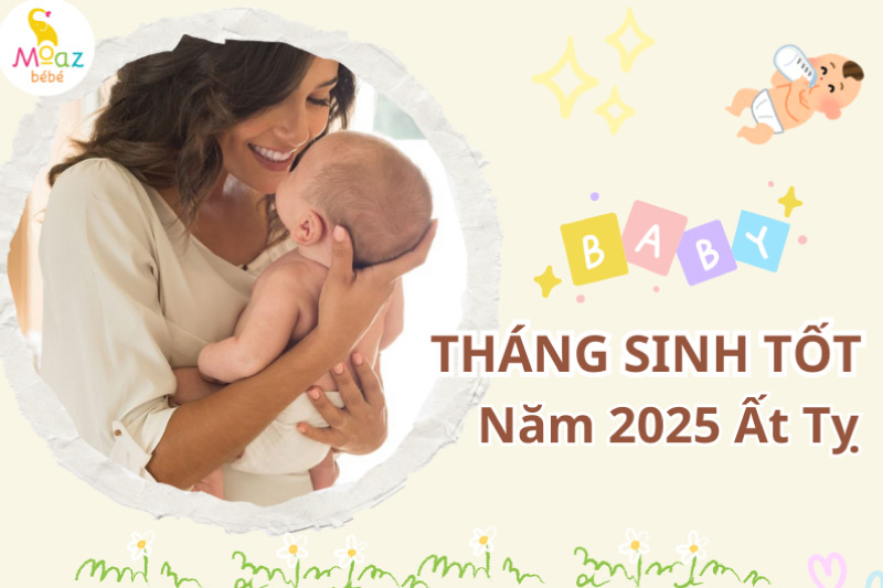 Sinh con năm 2025 tháng nào tốt?