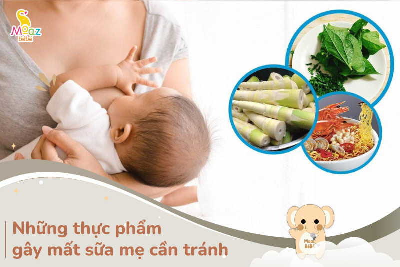 Top 8 những thực phẩm gây mất sữa mà bà đẻ cần tránh