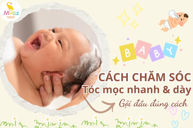 Gội đầu cho trẻ đúng cách 