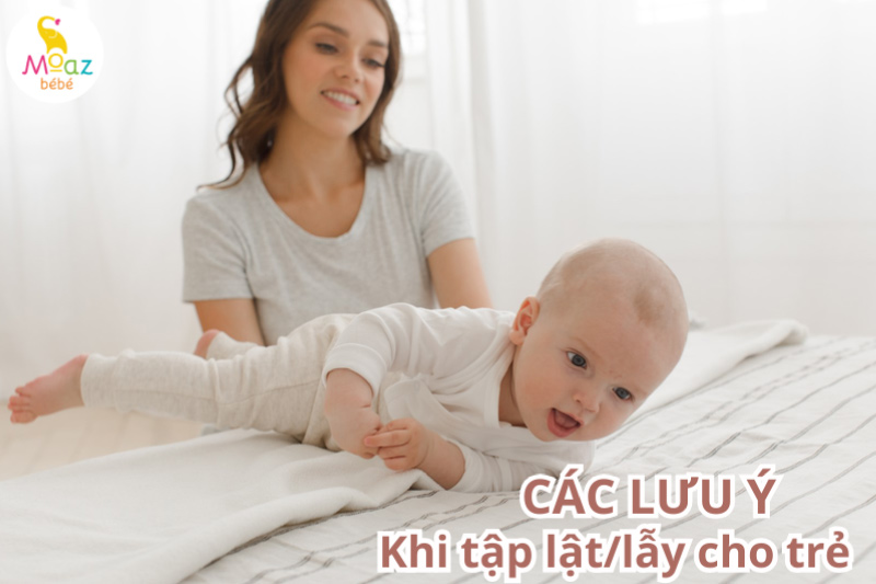 Những lưu ý khi tập lẫy cho trẻ