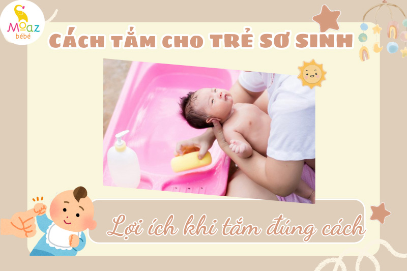 Tại sao phải tắm cho trẻ sơ sinh đúng cách? 