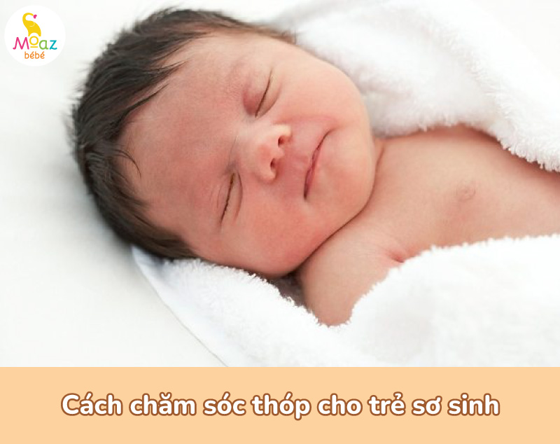 cách chăm sóc thóp cho trẻ sơ sinh