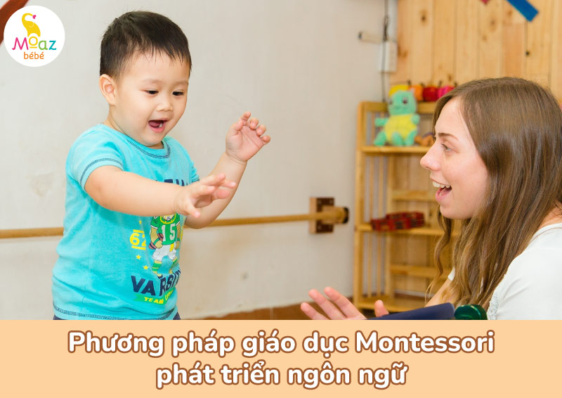 phương pháp Montessori phát triển ngôn ngữ