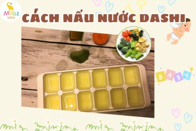 cách nấu nước dashi cho bé ăn dặm