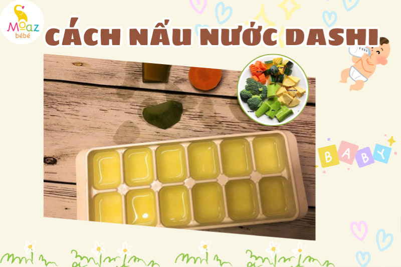 cách nấu nước dashi cho bé ăn dặm