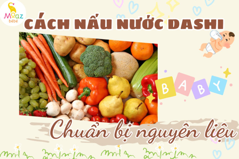 cách nấu nước dashi cho bé ăn dặm