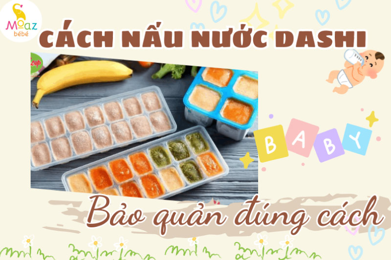 cách nấu nước dashi cho bé ăn dặm