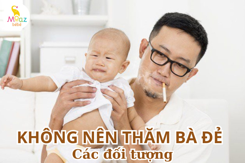 Những ai không nên đến thăm trẻ sơ sinh