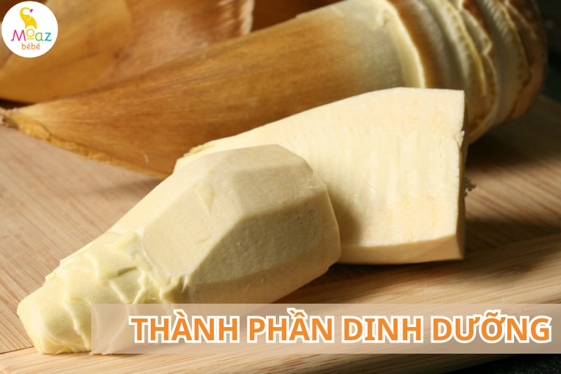 các thành phần dinh dưỡng của măng