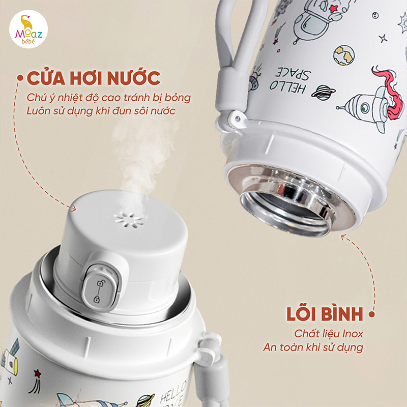Bình đun nước cầm tay Moaz BéBé MB - 058 Universe 18 binh dun nuoc cam tay mb058 uni 21