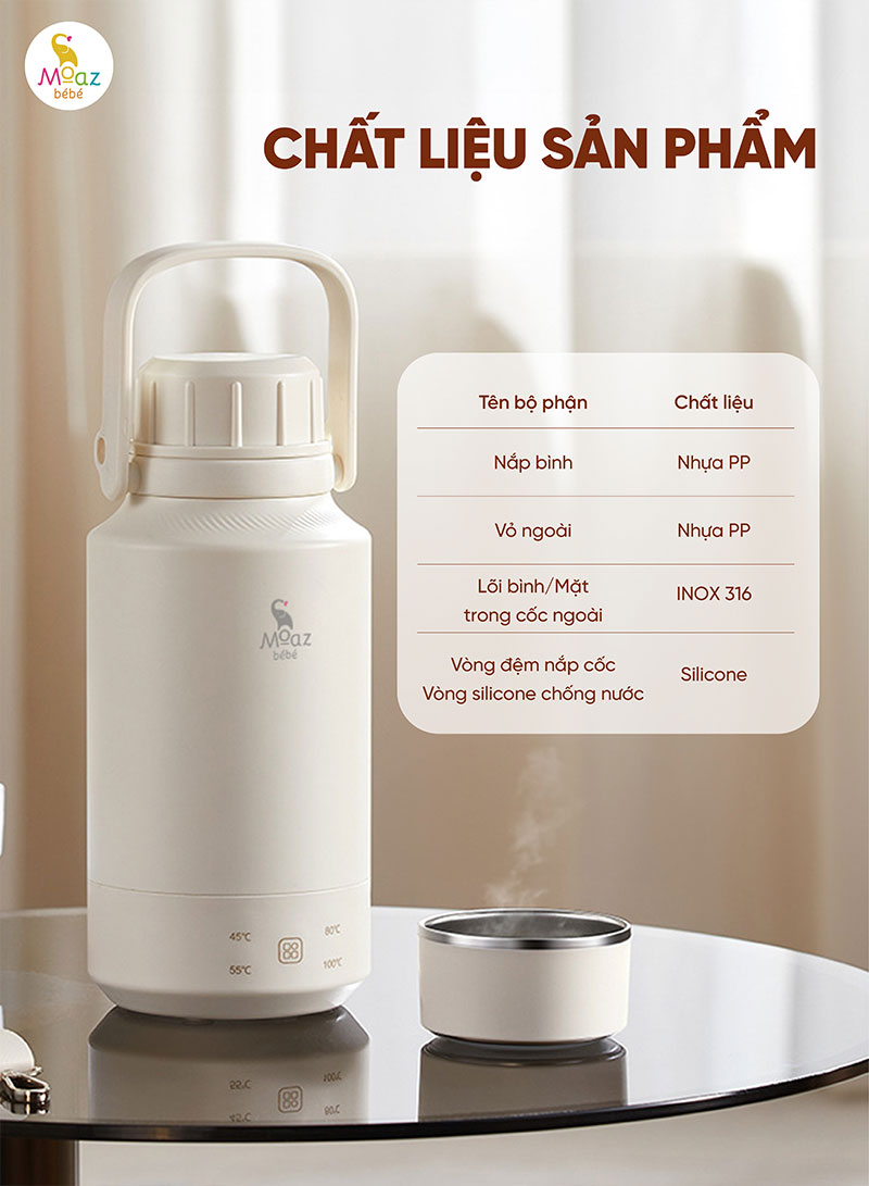Bình đun nước du lịch Moaz BéBé MB - 107 4 binh dun nuoc du lich mb107 7