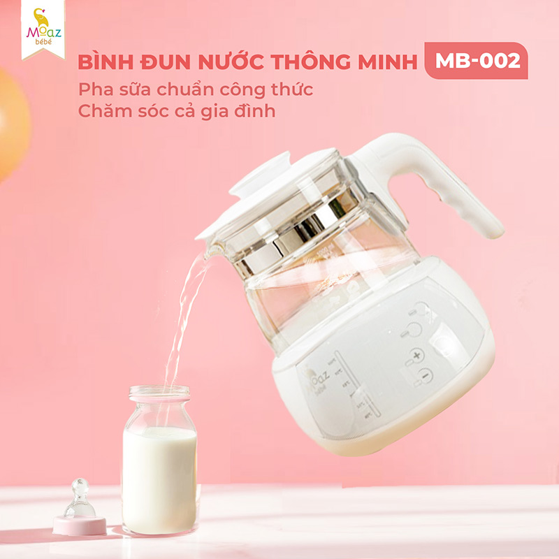 bình đun nước pha sữa cho bé là gì