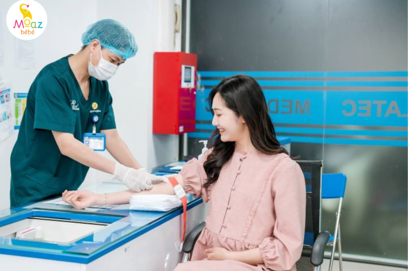 Xét nghiệm máu khi khám thai