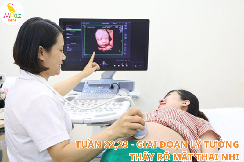 Tuần 26 – 30: Giai đoạn lý tưởng để thấy rõ mặt thai nhi