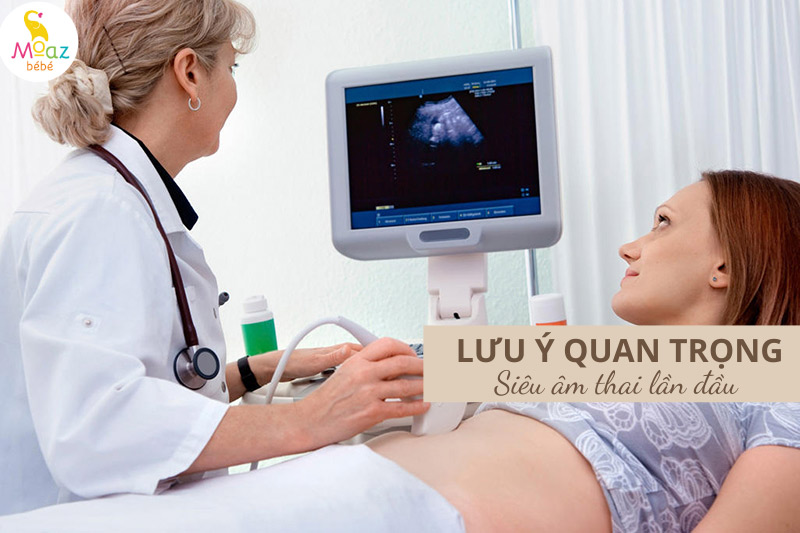 Những lưu ý khi đi siêu âm thai lần đầu