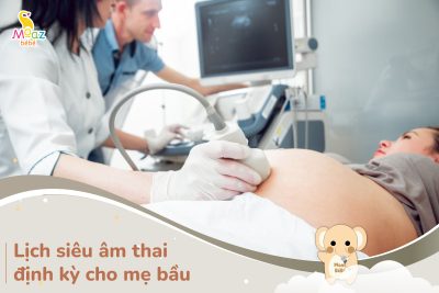 Lịch siêu âm thai định kỳ