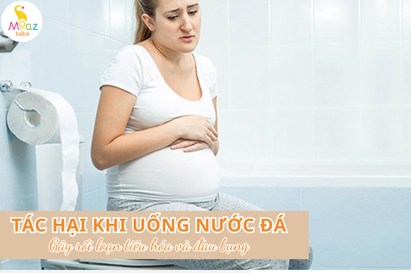 Tác hại của việc mẹ bầu uống nước đá trong 3 tháng đầu thai kỳ