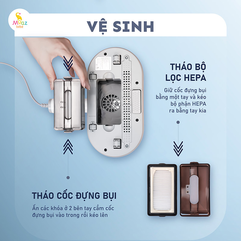 may hut bui giuong nem mb108 11