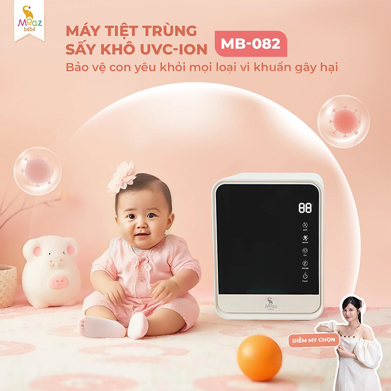 lợi ích khi sử dụng máy tiệt trùng bình sữa