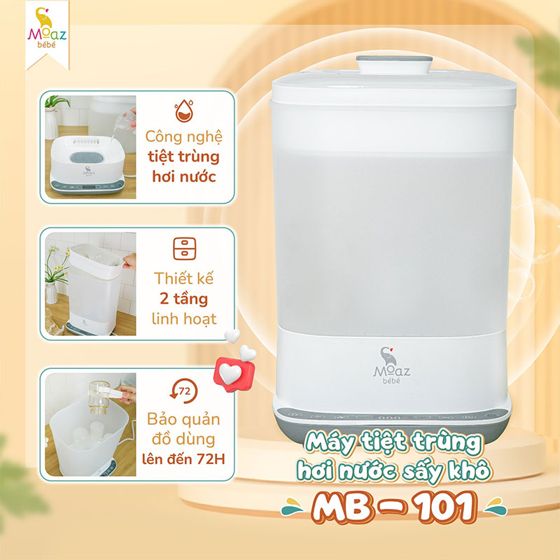 Máy tiệt trùng hơi nước MB101