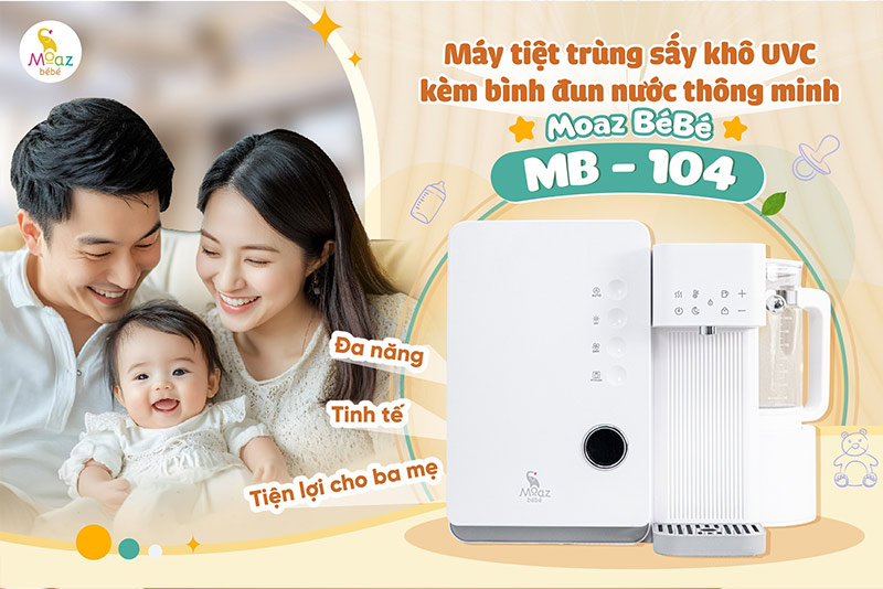 Tại sao nên sử dụng máy tiệt trùng bình sữa cho trẻ nhỏ