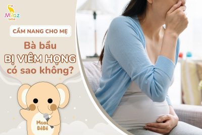 Bà bầu bị viêm họng có ảnh hưởng gì không?