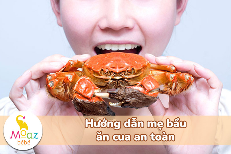 Hướng dẫn ăn cua an toàn cho bà bầu