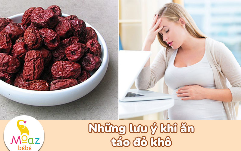 lưu ý khi ăn táo đỏ khô
