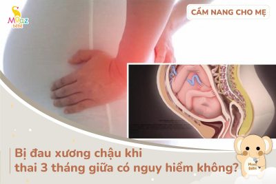 Bị đau xương chậu khi mang thai 3 tháng giữa có nguy hiểm không?
