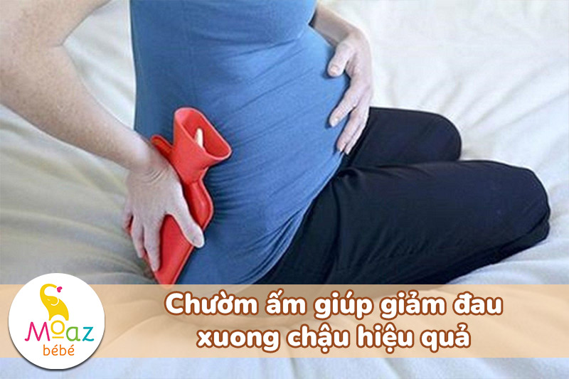 Cách giảm đau xương chậu khi mang thai 3 tháng giữa
