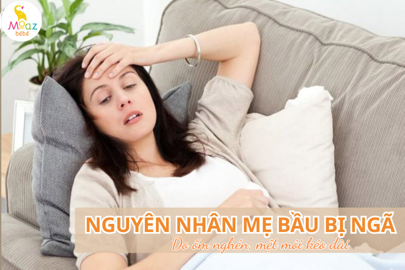 bị ngã khi mang thai do ốm nghén