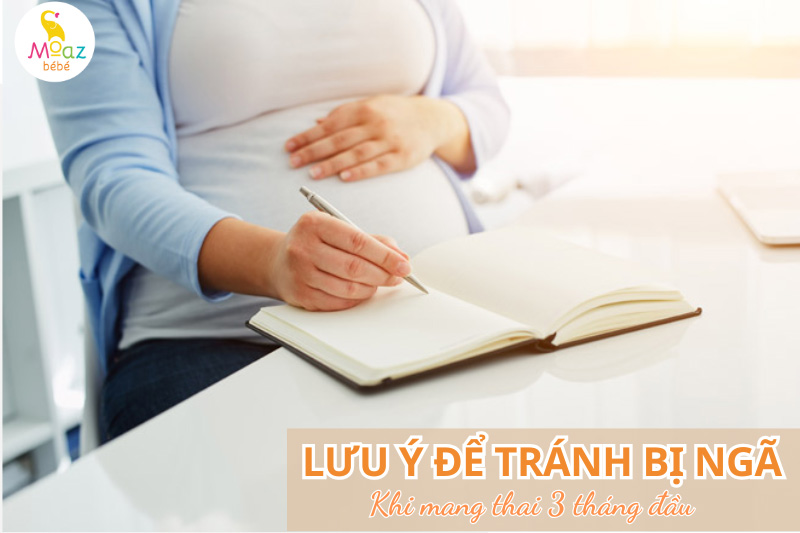 lưu ý để tránh bị ngã khi mang thai