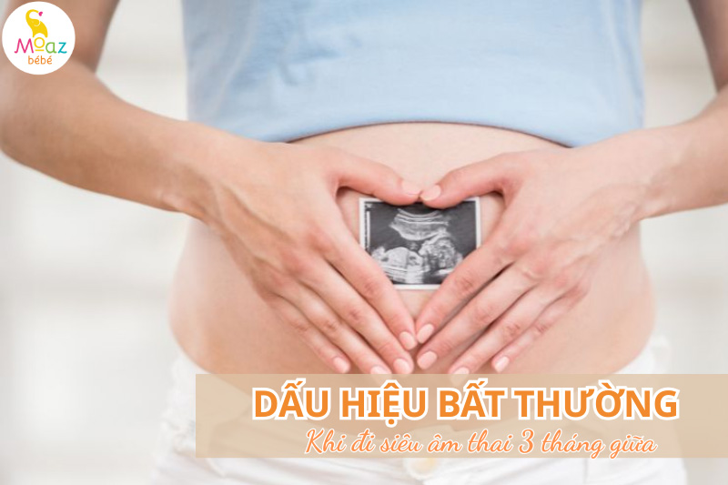 dấu hiệu thai bất thường khi siêu âm
