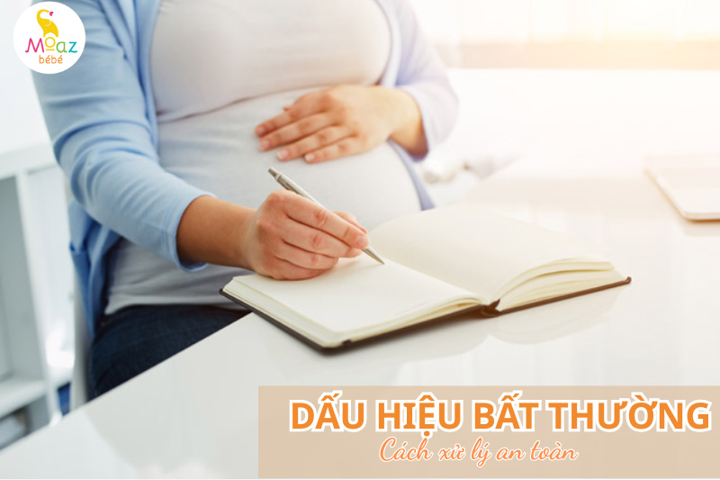 cần làm gì khi có dấu hiệu thai bất thường