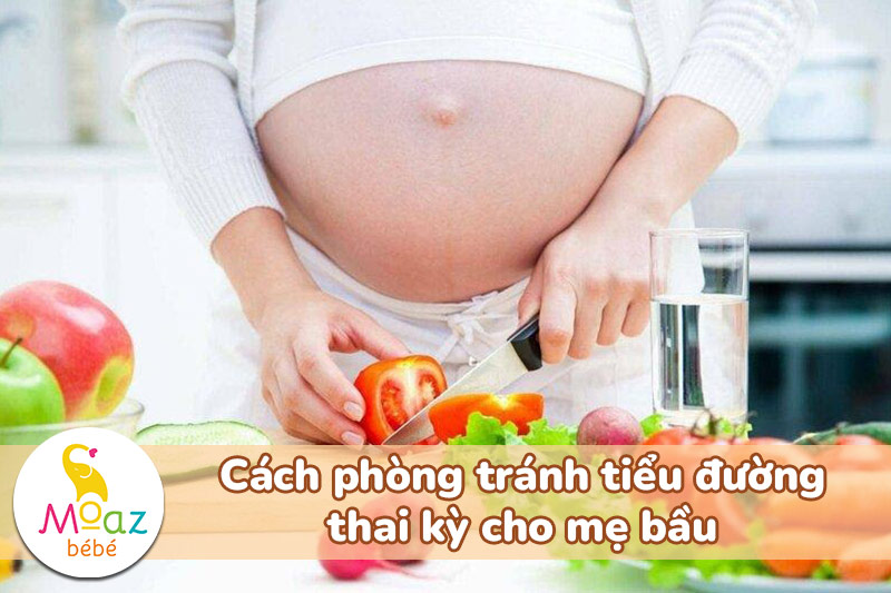 Cách phòng tránh tiểu đường thai kỳ cho mẹ bầu