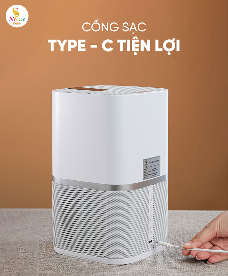 Máy lọc không khí mini Moaz BéBé MB - 111 13 may loc khong khi mini 10