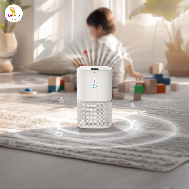 Máy lọc không khí mini Moaz BéBé MB - 111 12 may loc khong khi mini 2